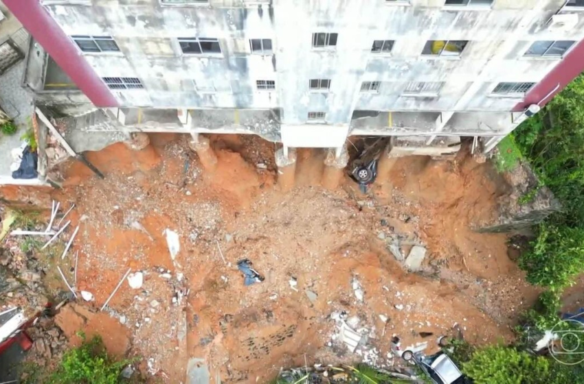  Na Bahia, chuva causa estragos e Salvador aciona sirenes em áreas de riscos