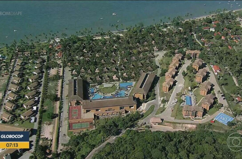  'Pode contrair algum tipo de doença', diz governo de PE sobre risco de contato com água poluída com esgoto de resort na Praia dos Carneiros