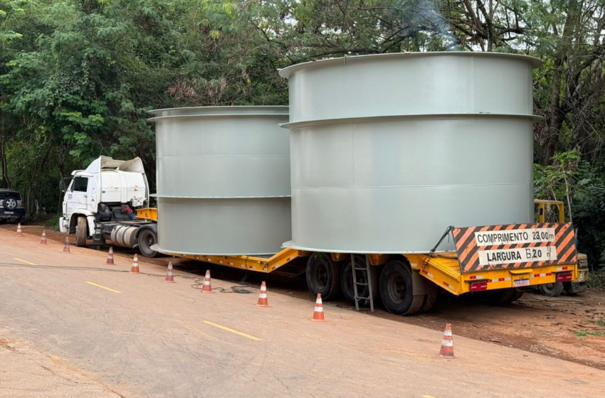  Transporte de peça com 18 toneladas deixará trânsito lento em Ipatinga