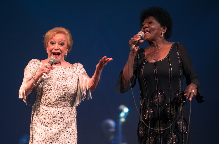  Alaíde e Claudette se unem para cantar Alf, João e Vinicius na gravação de disco ao vivo