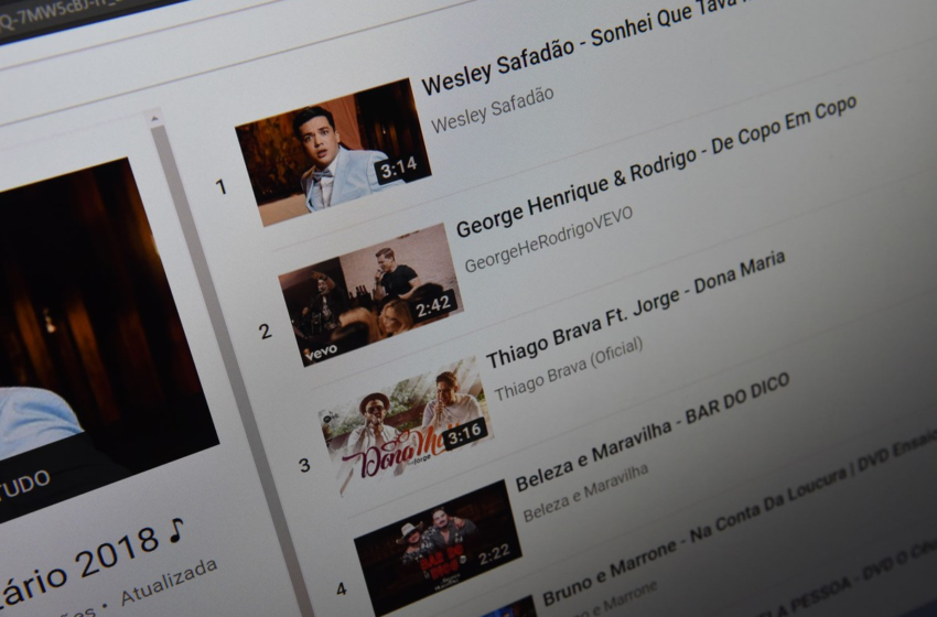  Google volta a pagar compositores brasileiros por clipes no YouTube após acordo com editoras