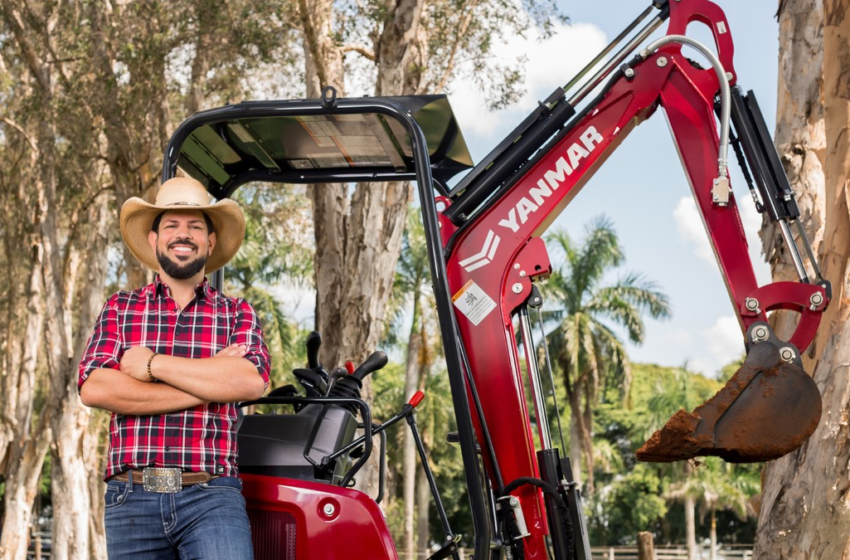  Cantor Sorocaba aposta no uso de máquinas compactas da Yanmar em seu agronegócio