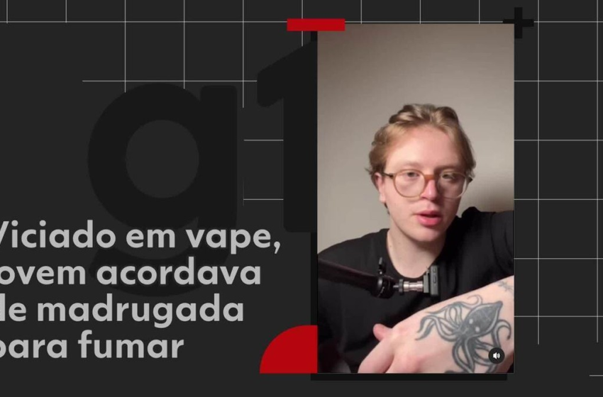  Acordar de madrugada para fumar e dores no peito: o relato dos jovens que tentam deixar o vício do vape