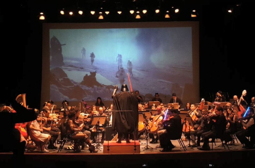  'Darth Vader' rege Orquestra Sinfônica do Espírito Santo