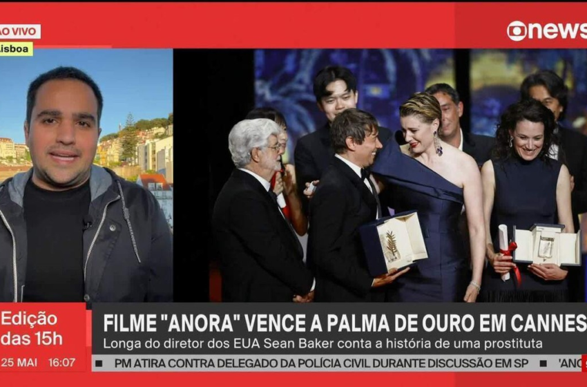  'Anora', filme americano sobre uma stripper, vence a Palma de Ouro em Cannes