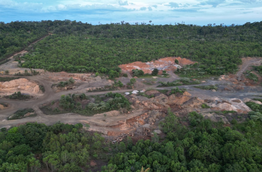  PF desativa mina clandestina de manganês e apreende R$ 6 milhões em maquinários no Pará