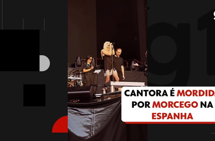  Taylor Momsen posa com cartaz de 'proibido morcegos' após ser mordida por animal no palco