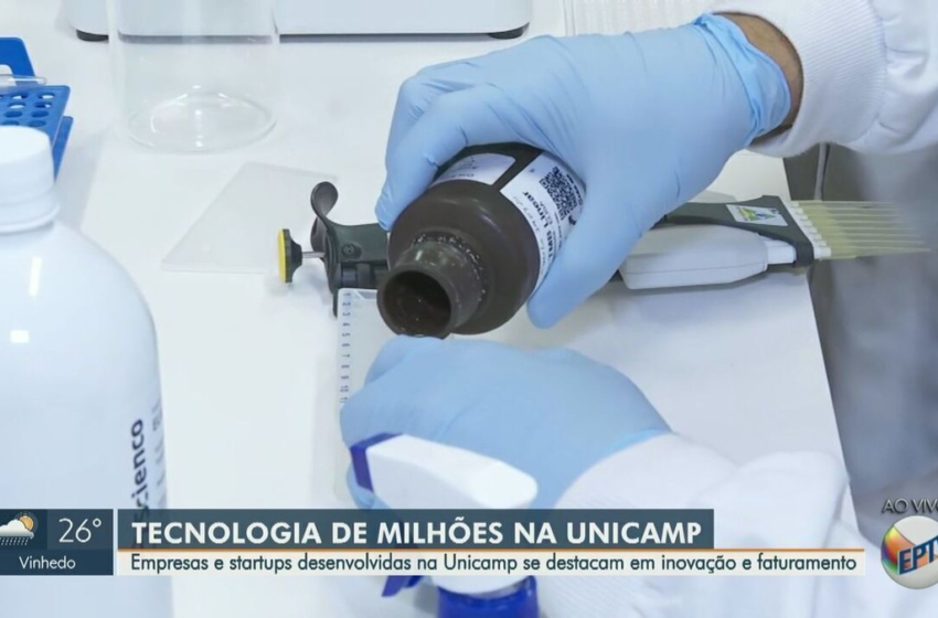  Empresas-filhas da Unicamp atingem R$ 82 milhões de faturamento em um ano